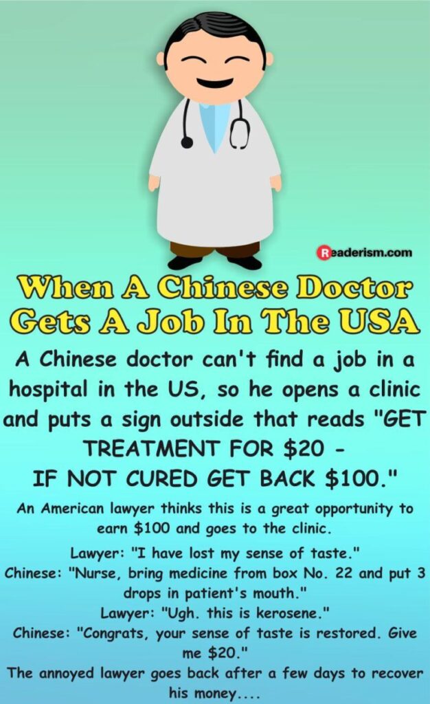 A Chinese Doctor can’t find a job in a Hospital in the US