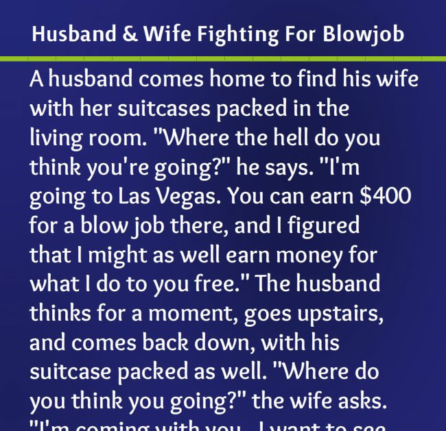Husband Wife Fighting on BL0WJ0B.