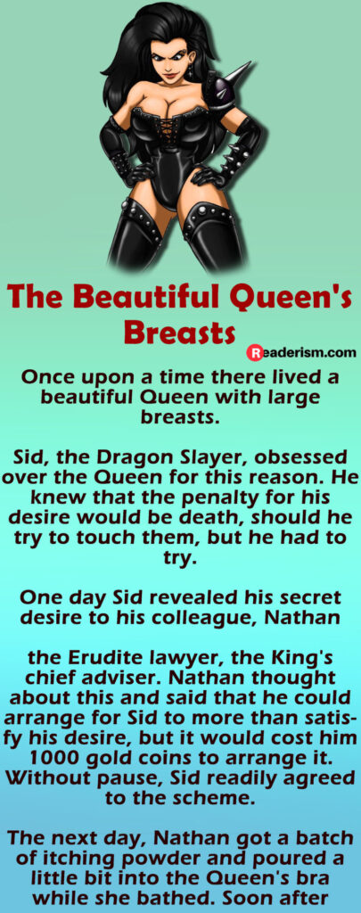 The Beautiful Queen With Large Breasts