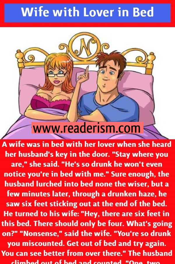 Wife With Love in Bed