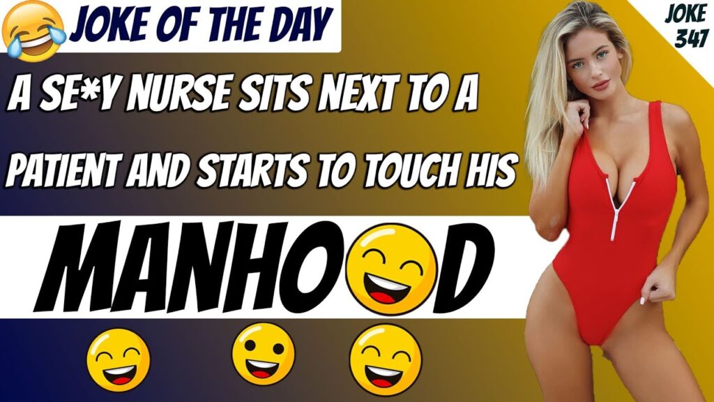 A Nurse sits next to the patient and touched his MANH00D.