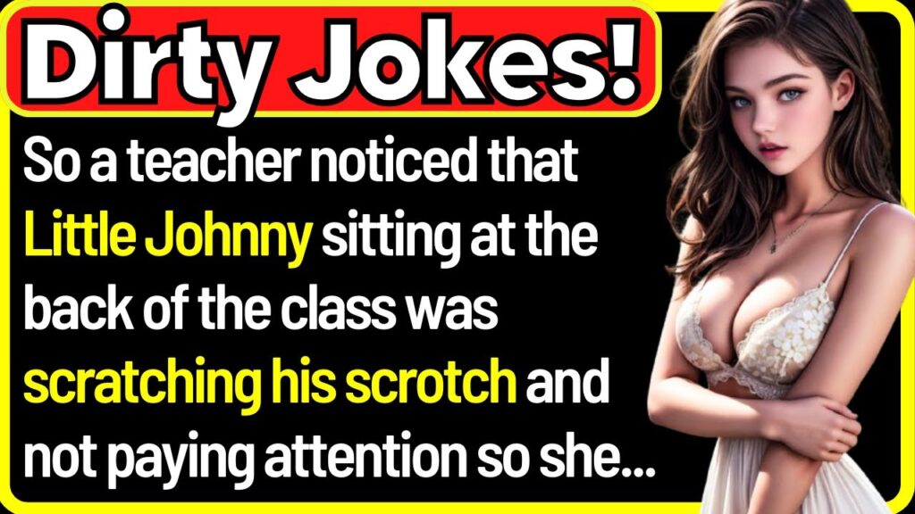 A Teacher noticed that little Johnny is scratching his Crotch.
