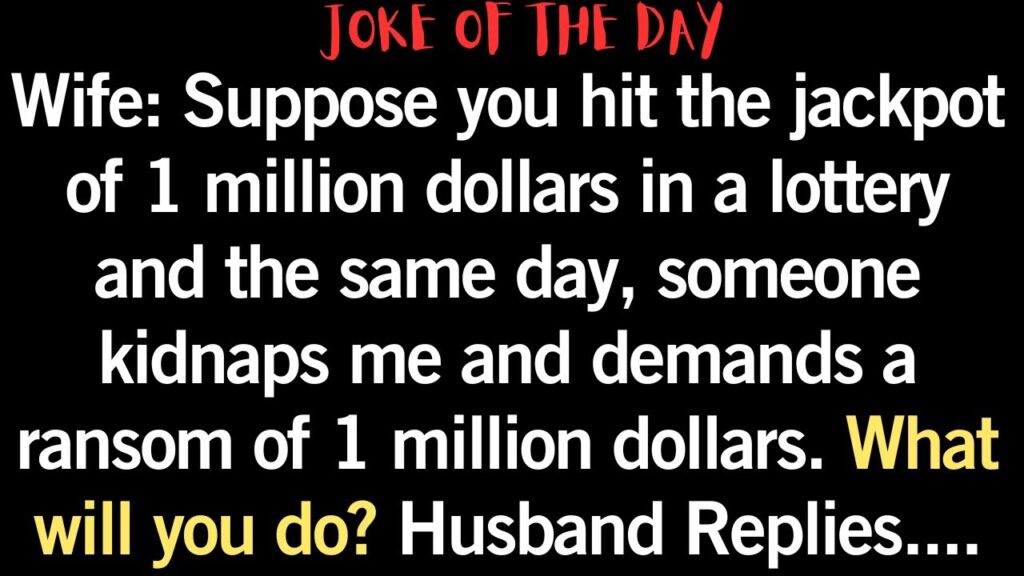 Husband Wife and  million Lottery