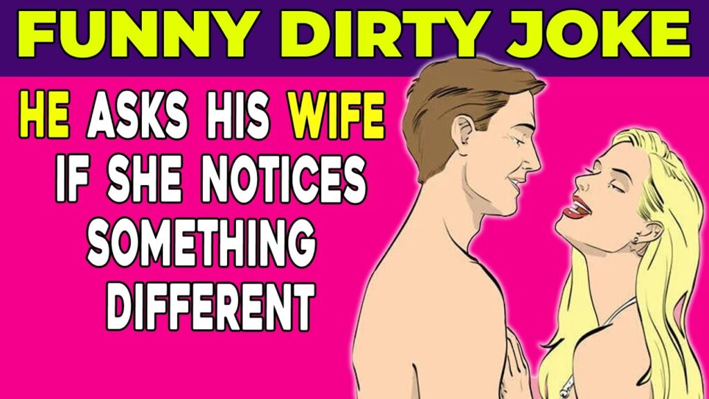 Man asked his wife if she noticed something different – FUNNY JOKE