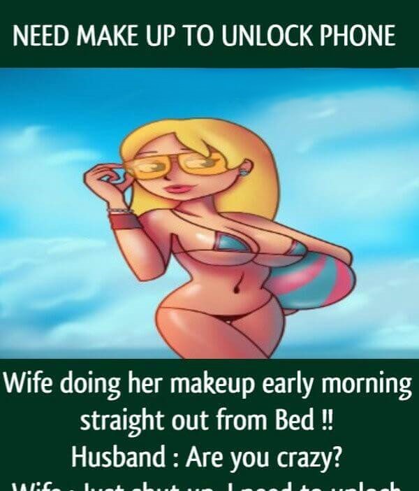 Need Make up to Unlock Phone