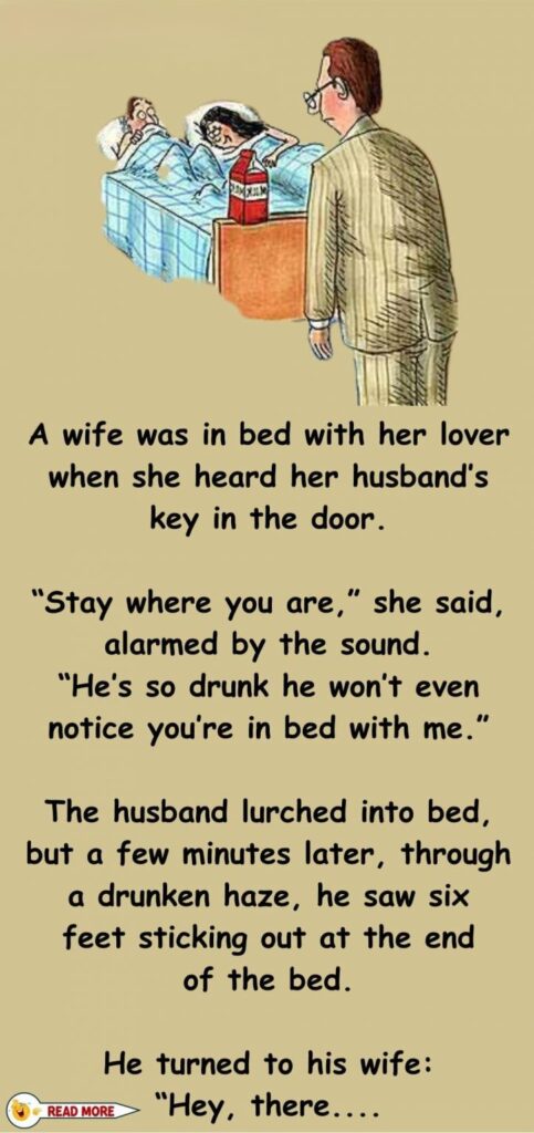 Wife on Bed with a Lover