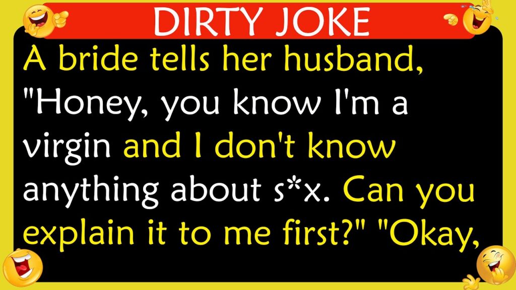 A bride tells her husband ‘Honey I’m a virgin’